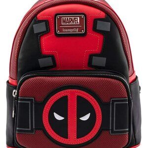 Deadpool Merc with a Mouth Cosplay Womens Double Strap Shoulder Mini Backpack